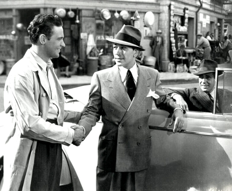 George Raft, William Holden, Humphrey Bogart in Invisible Stripes (1939 ...